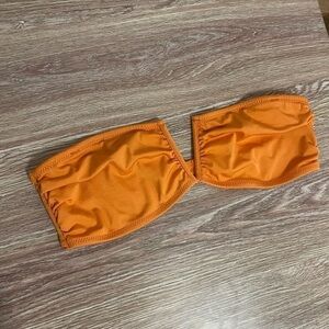 H&M orange bikini top